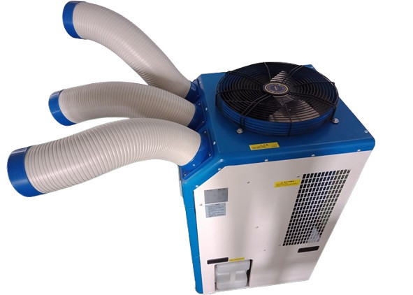 6500w Portable Spot Air Conditioner 22000btu Air Cooled AC Three Ducts Portable Spot Cooler