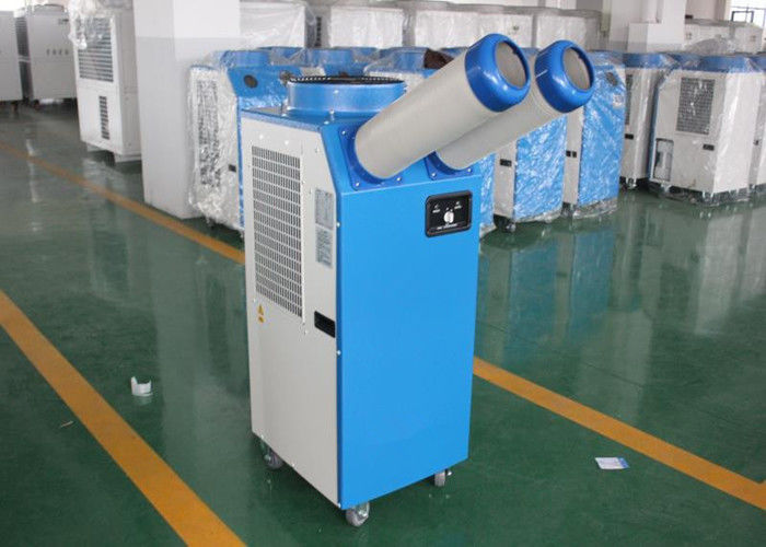 1.5 Ton Spot Cooler Portable Spot Coolers Two Flexible Hoses For Temporary Cooling