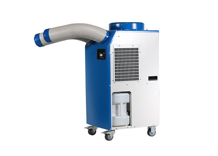 R410A Refrigerant Spot Cooler Rental 7.4A Double Ducts Against Walls On 3 Sides